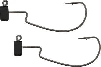 Produktbild von Westin Offset Ned Jig Head Black Nickel Tungsten - 2 Jighaken, Größe / Gewicht / Packungsinhalt:Gr. 1/0 / 5g / 2 Stück