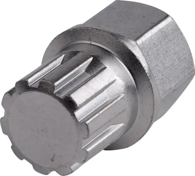 Produktbild von SW-Stahl 02381L-17 Felgenschloss-Demontage-Adapter I Adapter 16 I Demontage Werkzeug zum Lösen der Radsicherung I Lösewerkzeug für Felgenschlösser I Felgenschloss Ausdreher