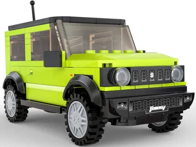 Produktbild von Deqube 1:24 Suzuki Jimny Bauspiel 192 Stücke Mehrfarbig Mehrfarbig One Size