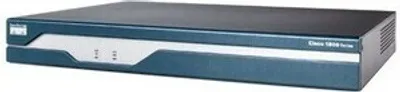 Produktbild von Cisco 1841, Ethernet, Fast Ethernet, SNMP, IPSec, 64 MB, 256 MB, 50W