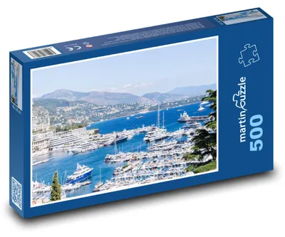 Obrázok produktu pre Puzzle 500 Prístav v Monaku - martinpuzzle