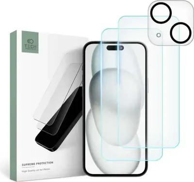 Image de Verre de protection TECH - PROTECT Supreme pour iPhone 15 Plus KP28779