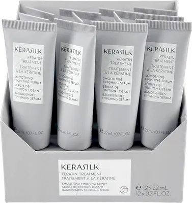 Produktbild von Set Kerasilk Haarserum zum Glä tten 12 Stü ck 22 ml