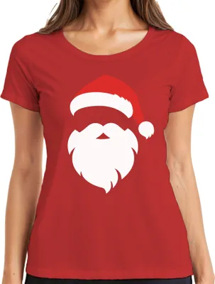 Produktbild von Santa Weihnachtsmann Weihnachtsoutfit - Weihnachten Weihnachtsgeschenk Christmas Damen T-Shirt, Rot, XXL