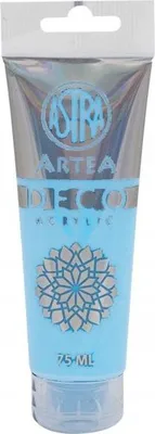 Produktbild von Professionelle Acrylfarbe Artea Deco 75ml - Himmelblau, 309123007