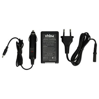 Produktbild von vhbw Ladegerät kompatibel mit Leica V-Lux 1 Kamera - Ladeschale, Kfz-Adapter Ladeanzeige
