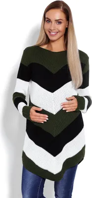 Produktbild von PeeKaBoo Pulloverkleid für Frauen Gaemlienguh khaki Universal