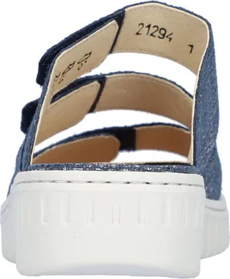 Produktbild von Waldläufer H-Willow Pantolette Blau in Gr. 41