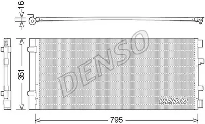 Produktbild von DENSO DCN23037 Kondensator Klimaanlage Klimakondensator für RENAULT MASTER III Kasten (FV) +Trockner
