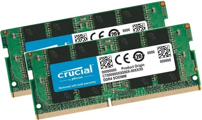 Zdjęcie produktu dla Crucial RAM CT16G4SFRA266 32Gb 2x16Gb DDR4 2666MHz CL19 Pamięć do laptopa