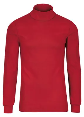 Obrázek produktu pro Pánský sportovní rolák Trigema 685010, červený (třešňová), velikost S