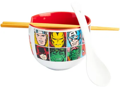 Ramen Bowl Set 20 oz (600 ml) – Keramik, Mehrfarbig