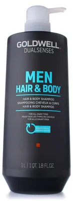 Produktbild von Goldwell - Dualsenses For Men - Hair & Body Shampoo - 1000 ml
