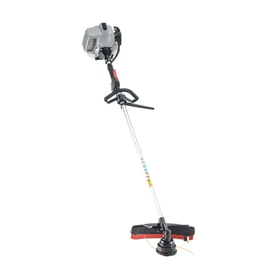 Produktbild von AL-KO Benzin-Motorsense BC 330 L (41 cm Schnittbreite Faden, 25 cm Schnittbreite Messer, 0.9 kW Motorleistung, 32.6 CCM Hubraum, 2-Takt Motor, Softgriff, inkl. Tragegurt)