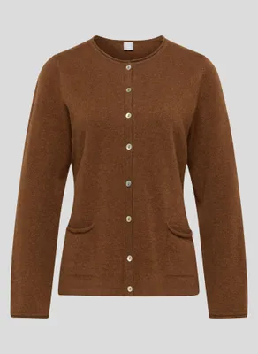 Produktbild von Rabe Damen Rundhals-Pullover Braun Größe 40
