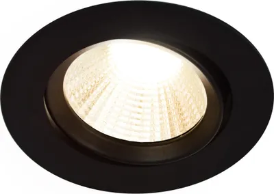 Image de Nordlux FREMONT LED encastré noir 5.5W dimmable 345Lm 2700K blanc chaud
