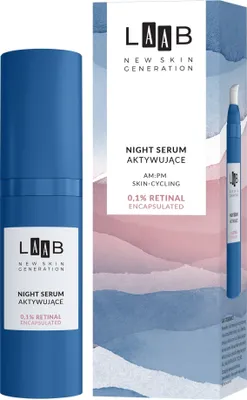 Zdjęcie produktu dla Serum Do Twarzy Aa Laab Am:pm Na Noc, Regenerujące 30 Ml