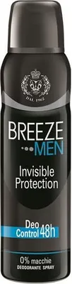 Produktbild von Breeze men Invisible Protection deo 48h für Herren 150 ml ohne Aluminiumsalze