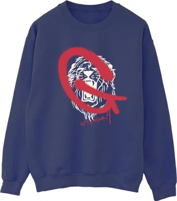 Produktbild von Harry Potter - "Gryffindor" Sweatshirt für Damen BI21618 (L) (Marineblau)