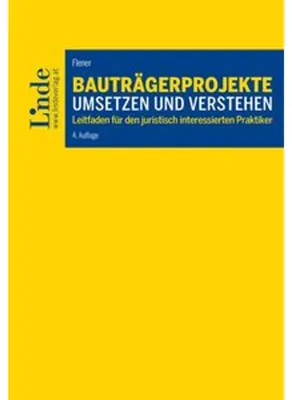 Obrázek produktu pro Bauträgerprojekte umsetzen und verstehen