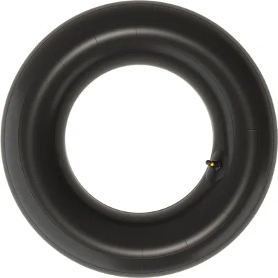 Image de Wiltec Chambre à air 18x8.50-8 pour pneu de tracteur à pelouse – 460 x 460 x 128 mm – avec Valve coudée – capacité de charge max. 370 kg – pour Roue Tondeuse à gazon Brouette Chariot Diable