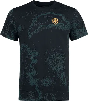 Produktbild von World of Warcraft WoW Azeroth Karten-T-Shirt - L