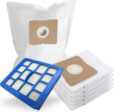Produktbild von MisterVac 20 Stück Staubsaugerbeutel + Filter kompatibel mit Comfee CVCB700BM