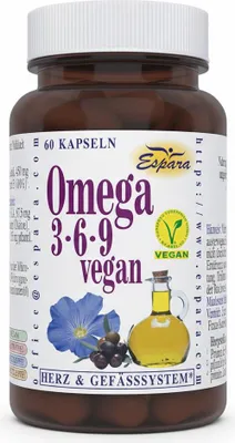 Obrázok produktu pre Omega 3-6-9 Vegan Capsules 60 kapsúl