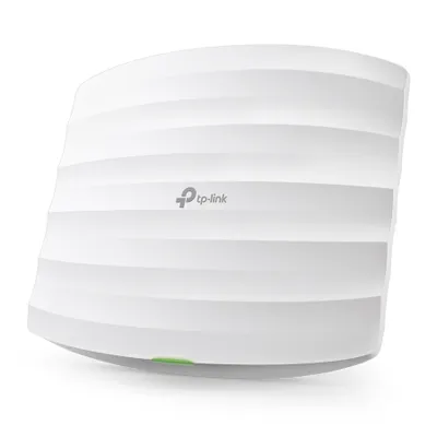 Produktbild von TP-Link Omada EAP110, 2,4 GHz, 300 Mbit/s, 64-bit WEP, 128-bit WEP, 152-bit WEP, HTTPS, SNMP, SNMPv2, SSH, WPA, WPA-PSK, WPA2-Enterprise,..., 10,100 Mbit/s