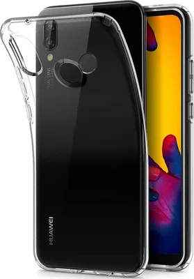 Zdjęcie produktu dla Pokrowiec ochronny na Huawei P20 Lite Transparent Slim Cover Clear Case