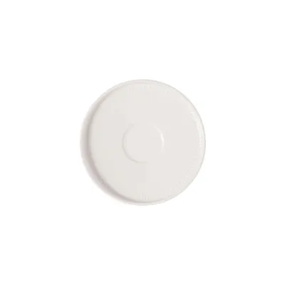 Zdjęcie produktu dla Villeroy & Boch Advantage zestaw 6 spodków do kawy Afina Porcelana Premium biała 1042931310