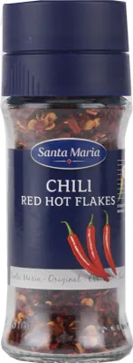 Immagine prodotto di Fiocchi di peperoncino rosso piccante Santa Maria 28 g