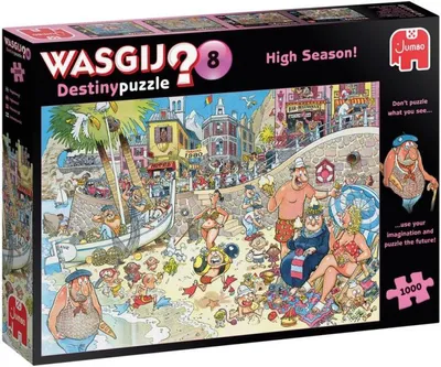 Produktbild von Jumbo Wasgij Destiny 8 Hochsaison 1000 Teile Puzzle (81930) (81930)