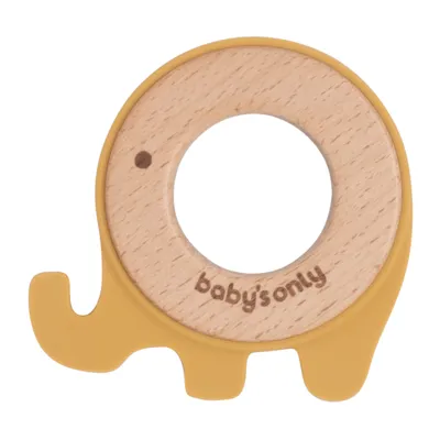 Produktbild von Baby's Only Beißring-Elefant - Ocker