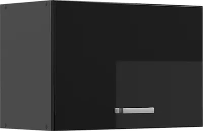 Produktbild von Hängeschrank Vicco R-Line Schwarz Hochglanz 60 cm Flach, Model 41076