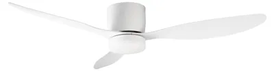 Deckenventilator 132 cm, DC-Motor, LED-Licht, dimmbar, Fernbedienung