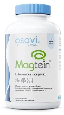 Imagen del producto de Osavi Suplementos dietéticos Magtein, 5904139926260