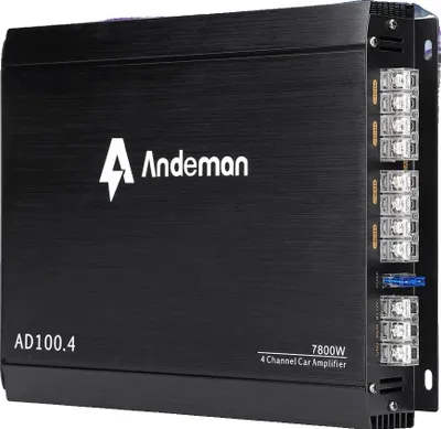 Zdjęcie produktu dla Wzmacniacz samochodowy, 7800W mocy szczytowej, 200W RMS, napięcie 12V-138V, wymiary 276 x 206 x 4 cm, wielokanałowe kodowanie audio