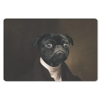 Produktbild von MuchoWow® Mauspad Mousepad Malerei - Hund - Alte Meister 27x18 cm - Mousepads - Maus Mat - Pad - Mausunterlage - Büroartikel - Desk Matten