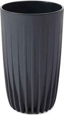 Obrázok produktu pre HowHomely Vysoký kvetináè 42 cm - Vysoký kvetináè - Antracitový kvetináè