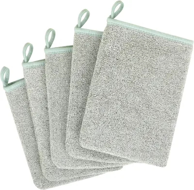 Produktbild von Mikrofaser Wasdoek Set, 5 Stück, bunt, für Babys und Kinder