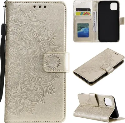 Obrázek produktu pro Pouzdro pro Apple iPhone 12 Mini Pouzdro na mobilní telefon Flipové pouzdro Kryt Ochranný kryt Mandala
