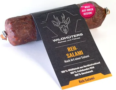 Produktbild von WILDHÜTERS Reh-Salami, im Stück