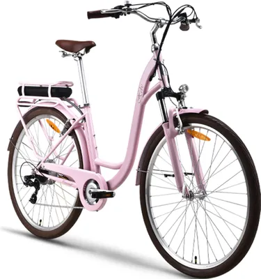 Produktbild von VecoCraft E Bike Damen 28 Zoll HEBE Urban e bike mit 250W Ananda Heckmotor 25Km/h City E-Bike
