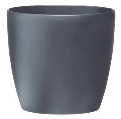 Produktbild von elho brussels Rund 14cm Übertopf - anthrazit