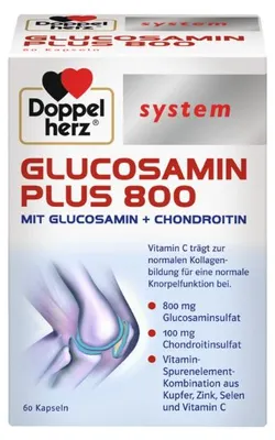 Image de Doppelherz system GLUCOSAMIN 800 PLUS, 60 gélules