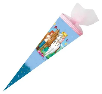 Produktbild von Nestler Schultüte Bibi & Tina 50cm mit Tüllverschluss