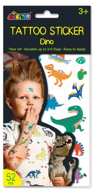 Obrázok produktu pre Tatuaże dla dzieci - Dinozaury, łatwe w aplikacji