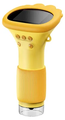 Image de INF Microscope numérique portable avec affichage IP 2.0 inch — 50-1000x, 1080P HD, 8 LED, USB Type-C rechargeable, compatible avec PC et Mac Orange