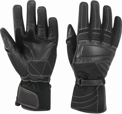 Produktbild von Germot Herren Motorradhandschuhe Ontario Pro, Schwarz, 2XL